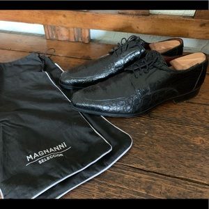 Magnanni Seleccion Crocodile dress shoes